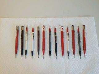 13 Vintage Autopoint Mechanical Pencils