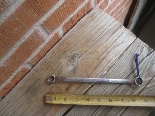 Vintage =craftsman= 1/2 " & 9/16 " Sears Long Box End Wrench =v= Usa