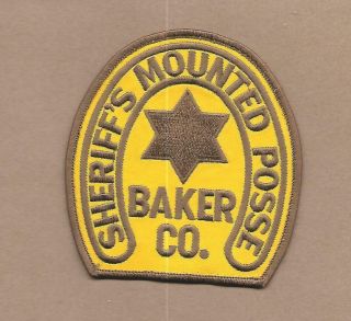 Oregon - Baker County Sheriff 