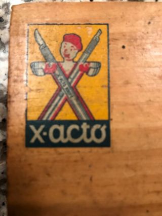 vintage x - acto knife set 2