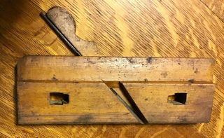 Antique Wooden Molding Plane Auburn N.  Y.  Tool Co 3/16 No.  108 W.  Farquhar