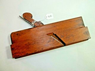 Wood Plane,  Therell Vintage Woodworkers Molding Cut,  Wooden Wood Plane