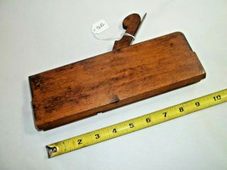 Wood Plane,  THERELL Vintage Woodworkers Molding Cut,  Wooden Wood Plane 2