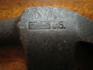 Vintage PLUMB U.  S.  Claw Hammer with Wood Handle Military WW II Era RARE 2