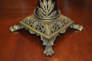 Antique Bradley and Hubbard B&H Oil Lamp Stand 3