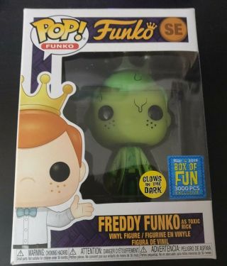 Funko Pop Rick And Morty Freddy Funko (toxic Rick),  Fundays Le3000