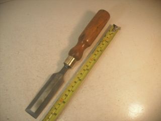 1 Day Auct.  Vintage E.  A.  Bell & Son 1 " Bevel Edge Chisel