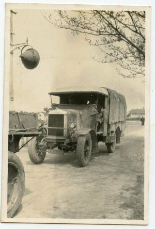 Photo British Army Karrier Truck Taken China Circa 1927 Border Regiment