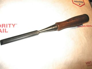 Antique B.  Worth & Sons 1/4 " Wood Chisel Good Cond.  Sheffield,  England