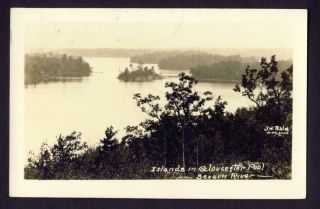 Rp Islands In Gloucester Pool,  Severn River Ontario Pu1945 - J.  W.  Rala Midland