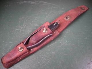 Old Vintage Tools Mechanics Fine Camillus Pocket Knife Lineman 