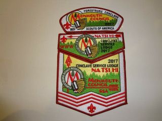Boy Scout - Oa Lodge 71 " Na Tsi Hi " 2017 Conclave Service Lodge