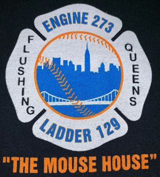 FDNY NYC Fire Department York City NY Mets Shea Stadium Queens L E273 4
