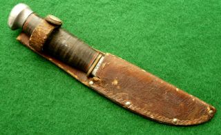 3: old MARBLE ' S Sheath knife 2