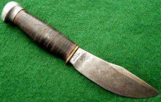 3: old MARBLE ' S Sheath knife 3