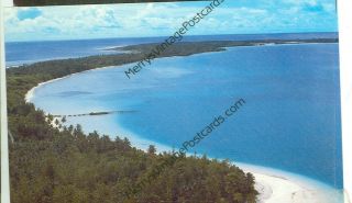 Diego Garcia British Indian Ocean,  Vintage Southern End Of Island (bdg - 5)