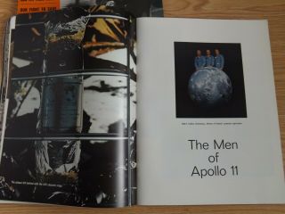 Four NASA Apollo 11 Life Magazines Launch,  Landing,  Special Edition 6