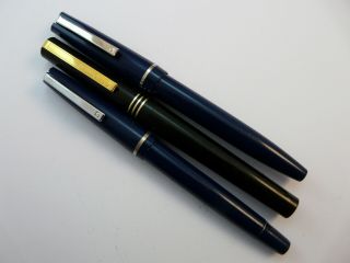 Vintage X 3 Osmiroid Fountain Pens