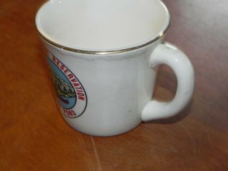 MAINE Rare Vintage Boy Scouts Coffee Cup KATAHDIN SCOUT RESERVATION FITTS POND 4