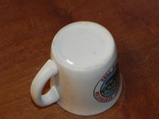 MAINE Rare Vintage Boy Scouts Coffee Cup KATAHDIN SCOUT RESERVATION FITTS POND 8