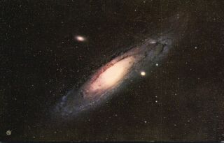 Mt.  Wilson & Palomar Observatory,  Ca,  Andromeda,  Vintage Postcard G5820