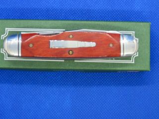 Remington R 4468 Silver Bullet Knife Wood Handles 1997 Knife Made In Usa