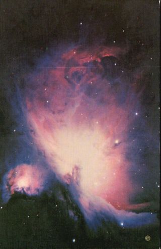 Mt.  Wilson & Palomar Observatory,  Ca,  Orion,  1965 Vintage Postcard G5821