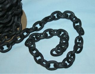 Nos 18 Feet Black Chandelier Hanging Light Chain
