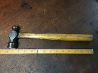 Vintage Brades Ball Pein Hammer 16oz Old Engineering/Blacksmith tools 2