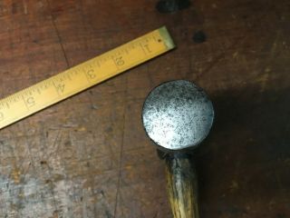 Vintage Brades Ball Pein Hammer 16oz Old Engineering/Blacksmith tools 4
