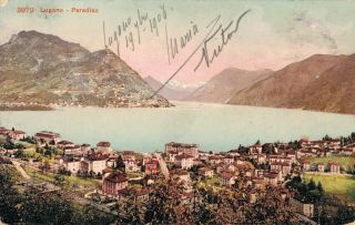Switzerland Lugano Paradiso 02.  99