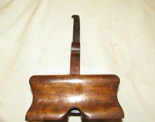 Old Wooden Router Plane Old Woodworking Tool Vintage Tool Plane
