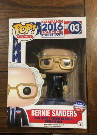 Bernie Sanders 03 - Funko Pop - 2016 Pop The Vote Vaulted