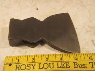 VINTAGE - CUT 2 LB AXE / HATCHETS HEAD MADE IN USA 3