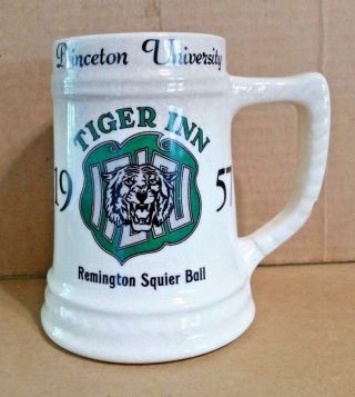 Vintage 1957 Princeton University Tiger Inn Eating Club Tankard Mug