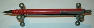 Rotring Tikky Special 0,  5 Red Calligraphy Drawing Mechanical Clutch Pencil