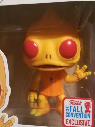 Funko Pop Land of The Lost Sleestak/Enik Fall Convention Exclusive NYCC Set 2017 6