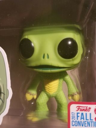Funko Pop Land of The Lost Sleestak/Enik Fall Convention Exclusive NYCC Set 2017 7