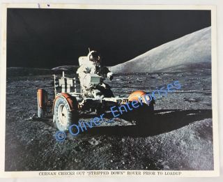 Vintage Nasa Apollo 17 Space Moon Rover Lunar Roving - Conspiracy Photo 6