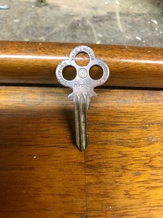 Vintage Antique Key Safe Door Lock Padlock Stamford Yale & Towne Conn Usa