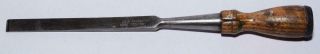 Vintage 1/2 " Haven Edge Tool Co.  Socket Firmer Chisel - Woodworking Tool