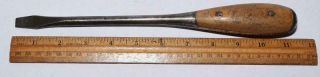 Vintage Irwin Slotted Screwdriver - 3/8 