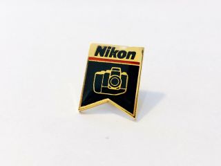 Nikon F4 Ultra Rare Pin Gadget Tie Clip Badge Lapel Pins Vintage