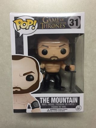Funko Pop Hbo Game Of Thrones The Mountain Gregor Clegane 31