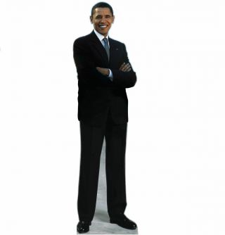 President Obama 1 Life - Size Cardboard Cutout