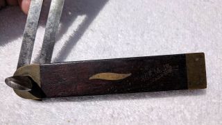 Vintage Donaldson Tool Co.  Sliding T Bevel Brass Late 1800 ' s 68A 5