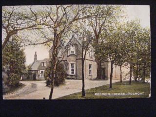 Vintage Redding House Polmont Falkirk Postcard