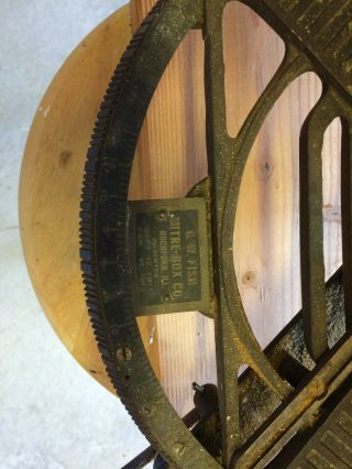 G.  W.  Fish Miter Box.  Cast iron frame. 2