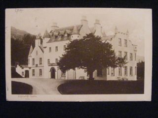 1904 Aberuchil Castle Comrie Perthshire Gww George Washington Wilson Postcard