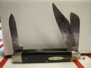 Vintage Case Xx 2345 1/2p (equal End Cattle) 3 5/8 " Folding Pocket Knife